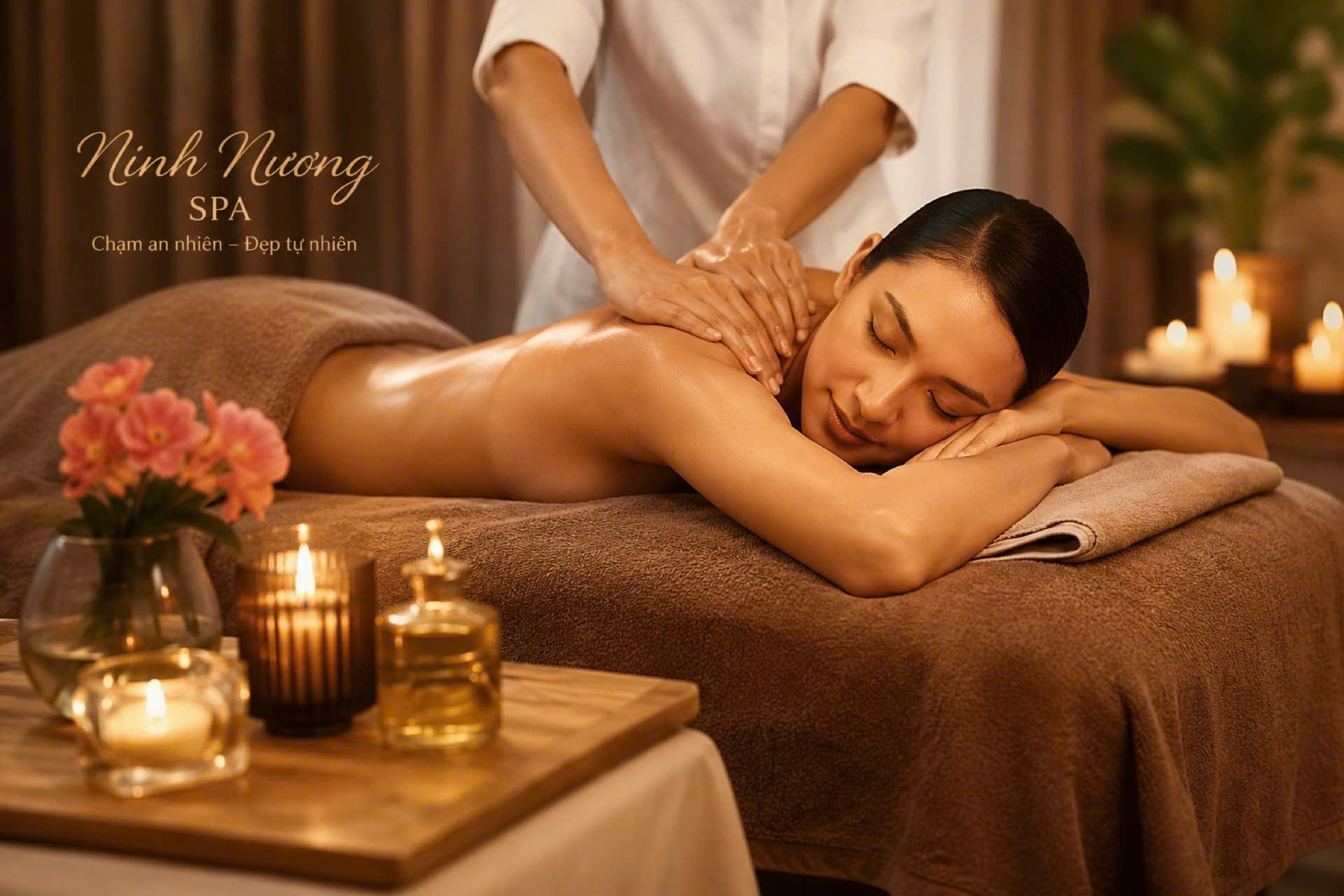 Massage khoẻ toàn thân tại Ninh Nương Spa