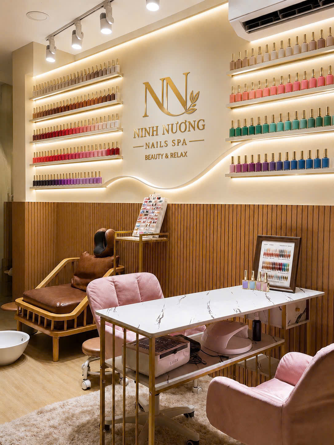 Phòng thư giãn của Ninh Nương Spa — khu vực 2