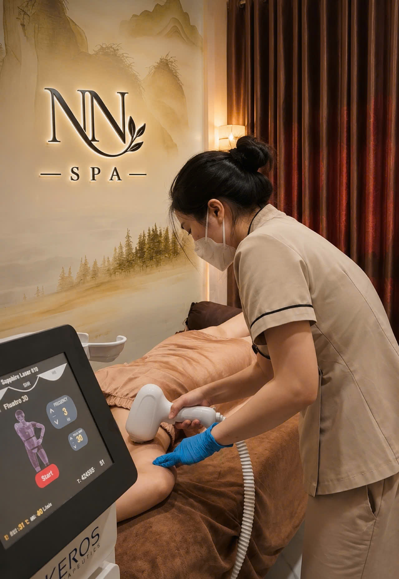 Triệt lông công nghệ DIODE Laser tại Ninh Nương Spa
